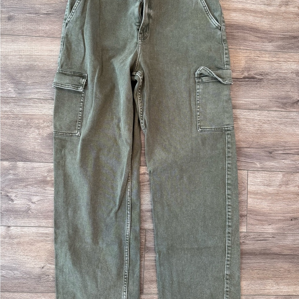 Hollister Olive Green Cargo Pants